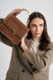 Lucky Bees Bolso de Mano 912 - Tan